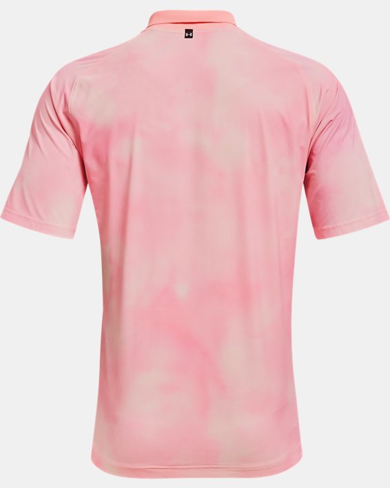 Herren UA Iso-Chill Afterburn Poloshirt, Pink, pdpMainDesktop image number 5